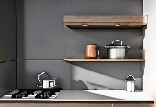 厨房置物架：一种常用的储存和展示厨房用具的装饰物件